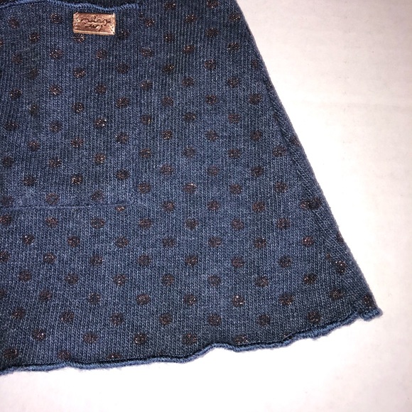 Play Up European Designer 2 Dress Polka Dots Navy - Picture 7 of 14